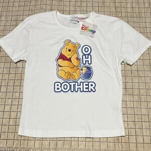 Vintage Baby Tee T Shirt Winnie The Pooh Medium White NWT Disney Deadstock